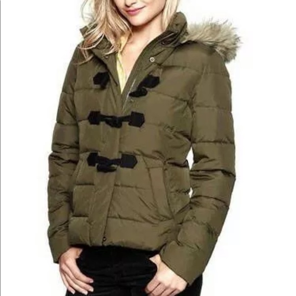 GAP Puffer Hoodie Jacket - Picture 1 of 5